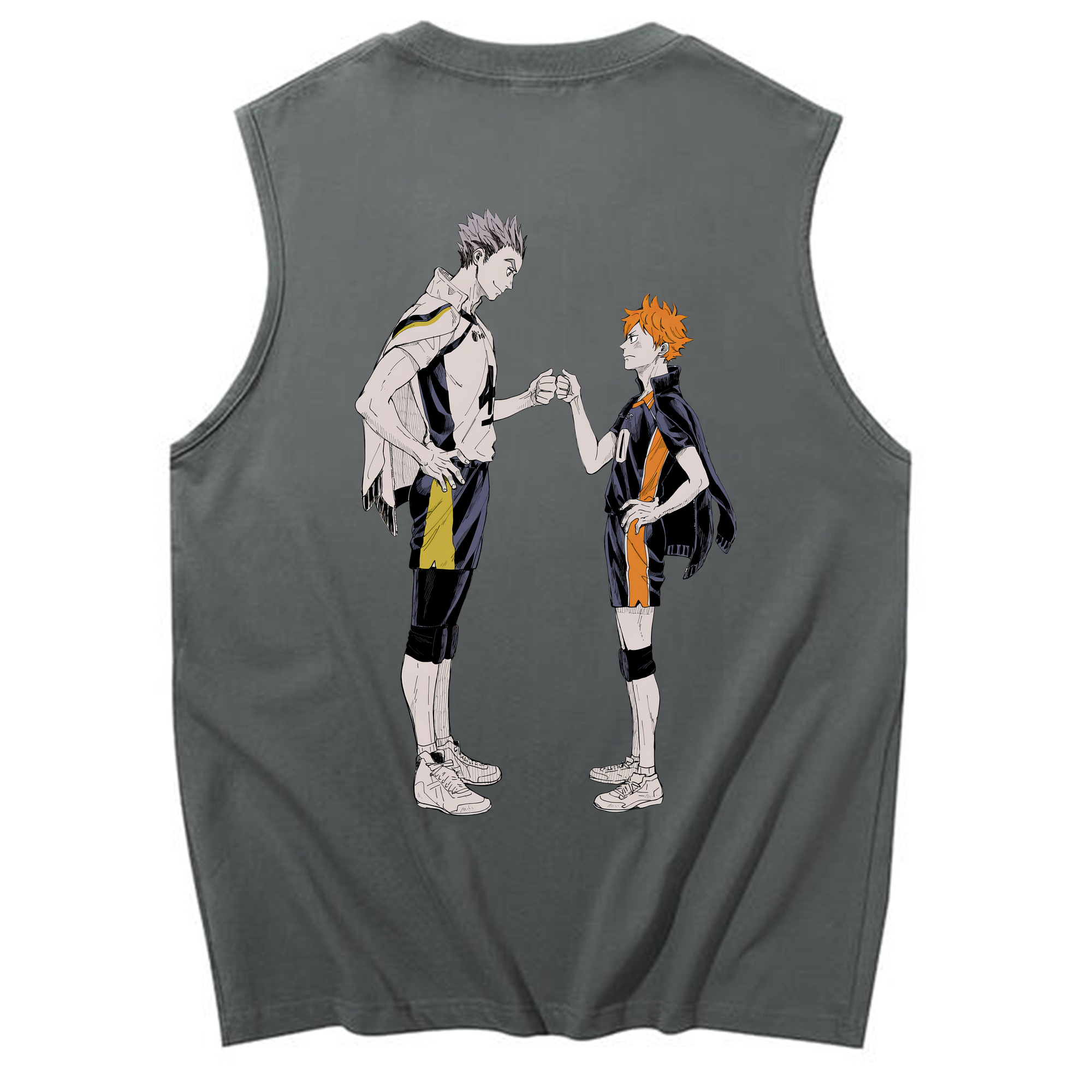 （画像用） ハイキュー!! Haikyu!! コットン100％タンクトップ（背面プリント）